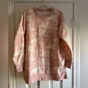 Old Navy Pink & White Tie Dye Tunic - Size S 💕
